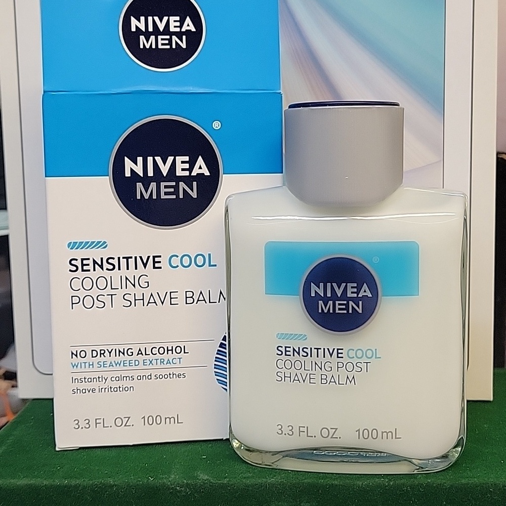 Nivea Men Sensitive Cool Post Shave Balm 100ml New in Box